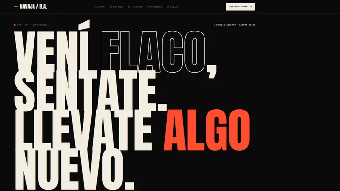 Ejemplo 3 — Impacto / Actitud